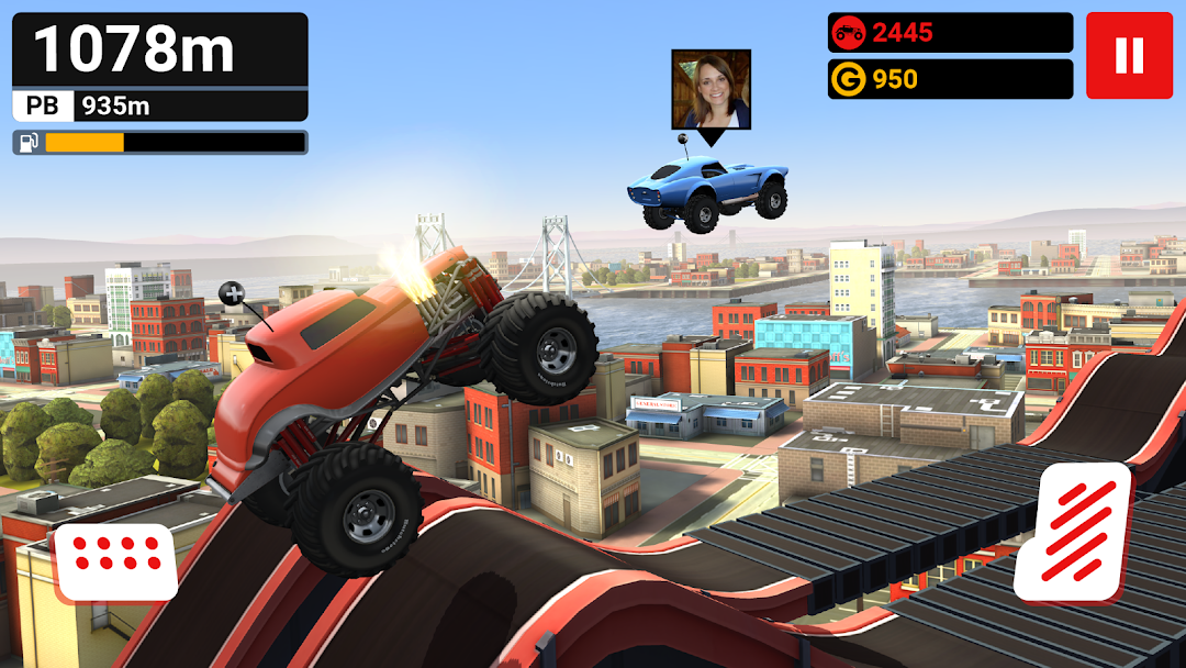 MMX Hill Dash mod apk screenshot 1
