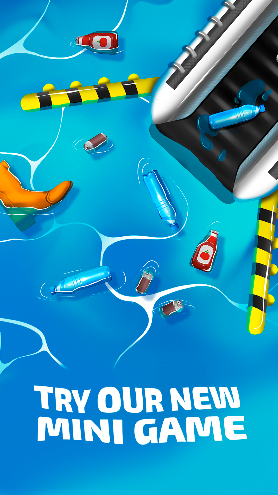 Ocean Cleaner Idle Eco Tycoon mod apk screenshot 1