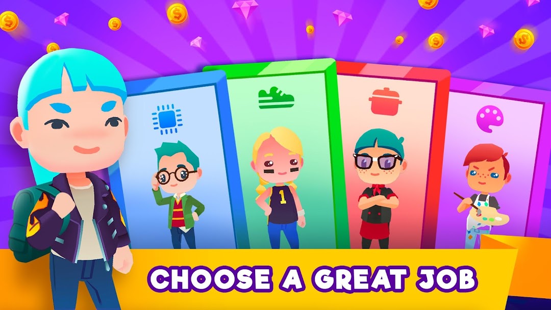 Idle Life Sim - Simulator Game mod apk screenshot 2