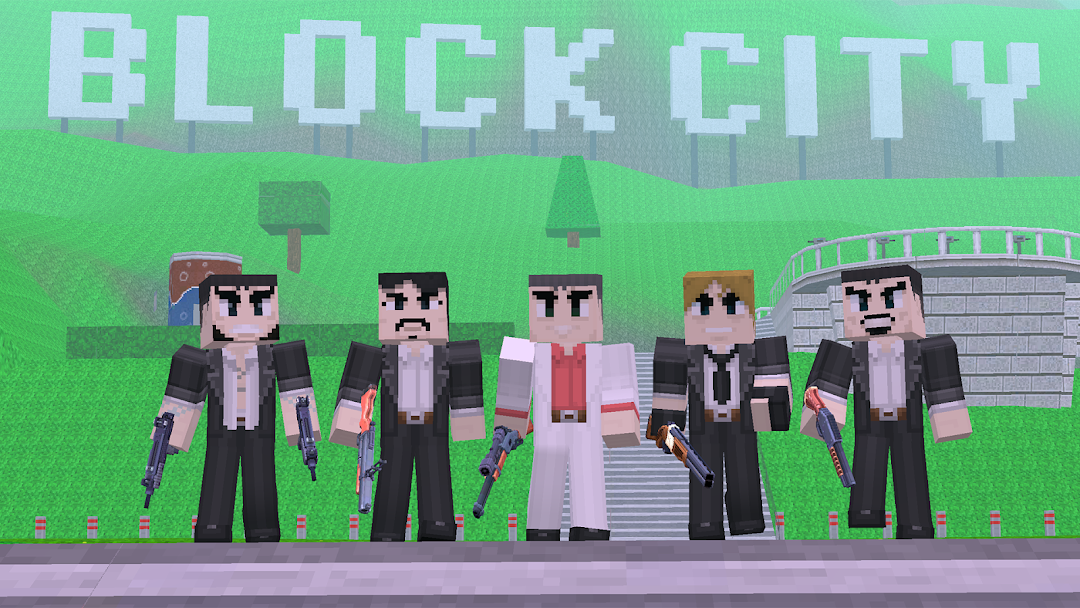 Block City Wars: Vice World 3d mod apk screenshot 1