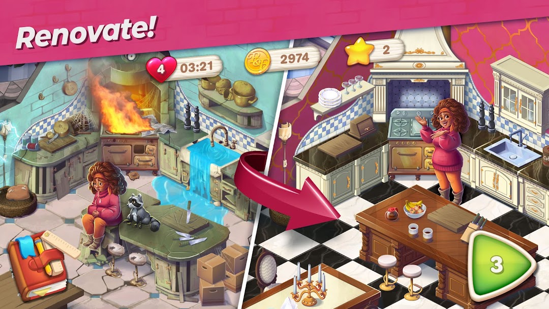 Penny & Flo: Home Renovation mod apk screenshot 2