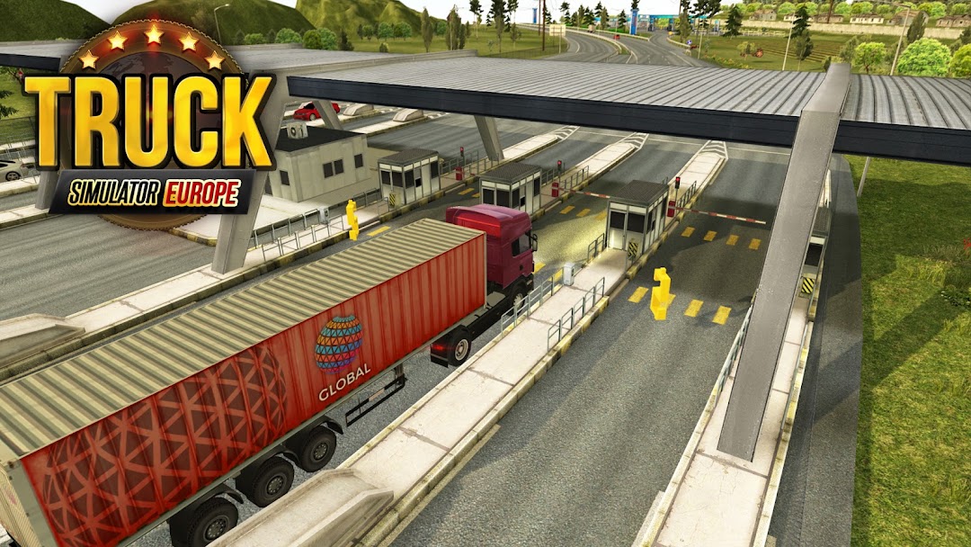Truck Simulator : Europe mod apk screenshot 1