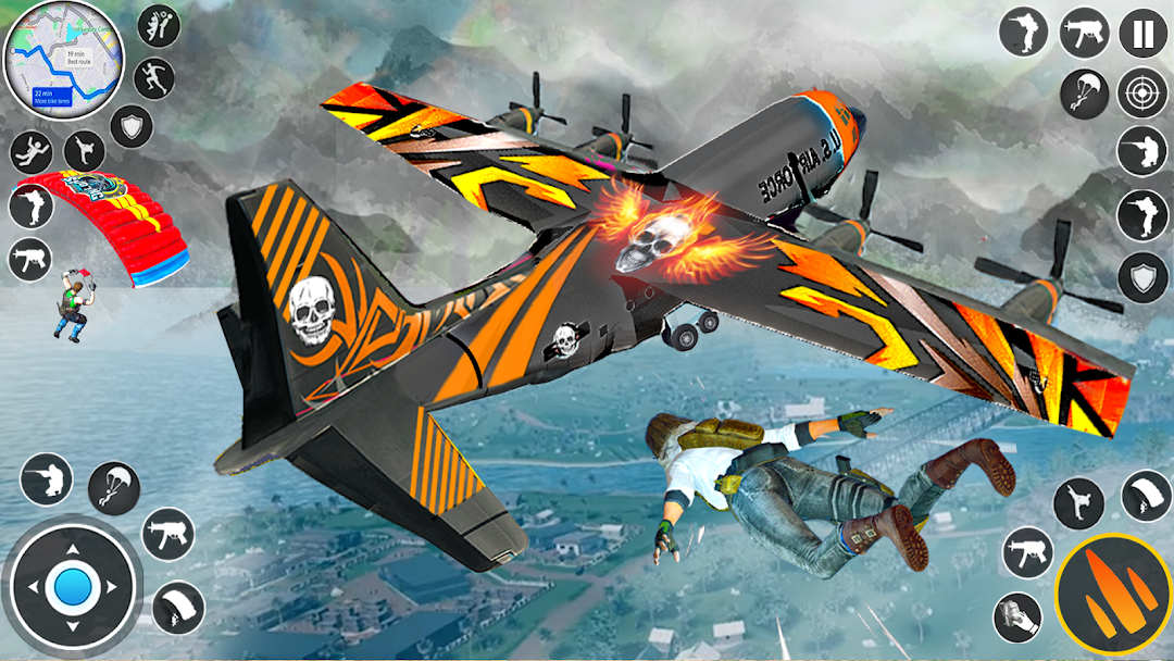 Legend Fire: Gun Shooting Game mod apk screenshot 1