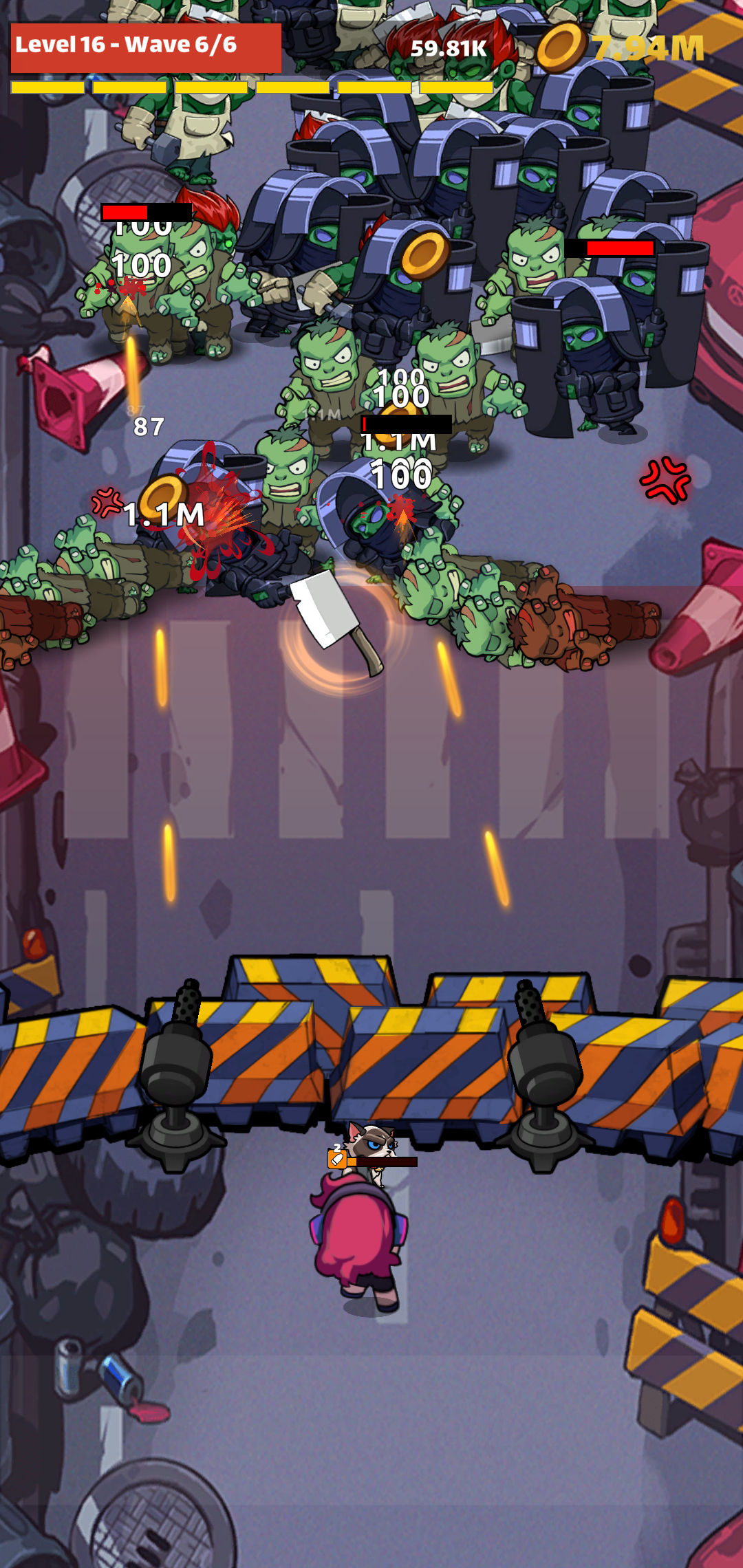 Zombie Idle Defense mod apk screenshot 1