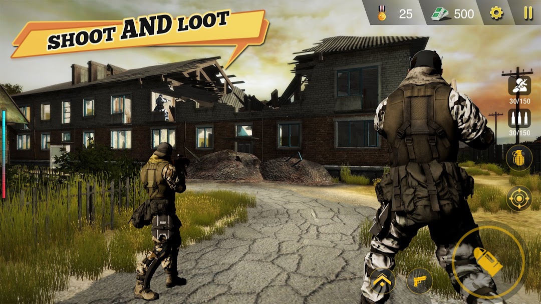 FPS Commando Gun Shooting Game mod apk screenshot 2