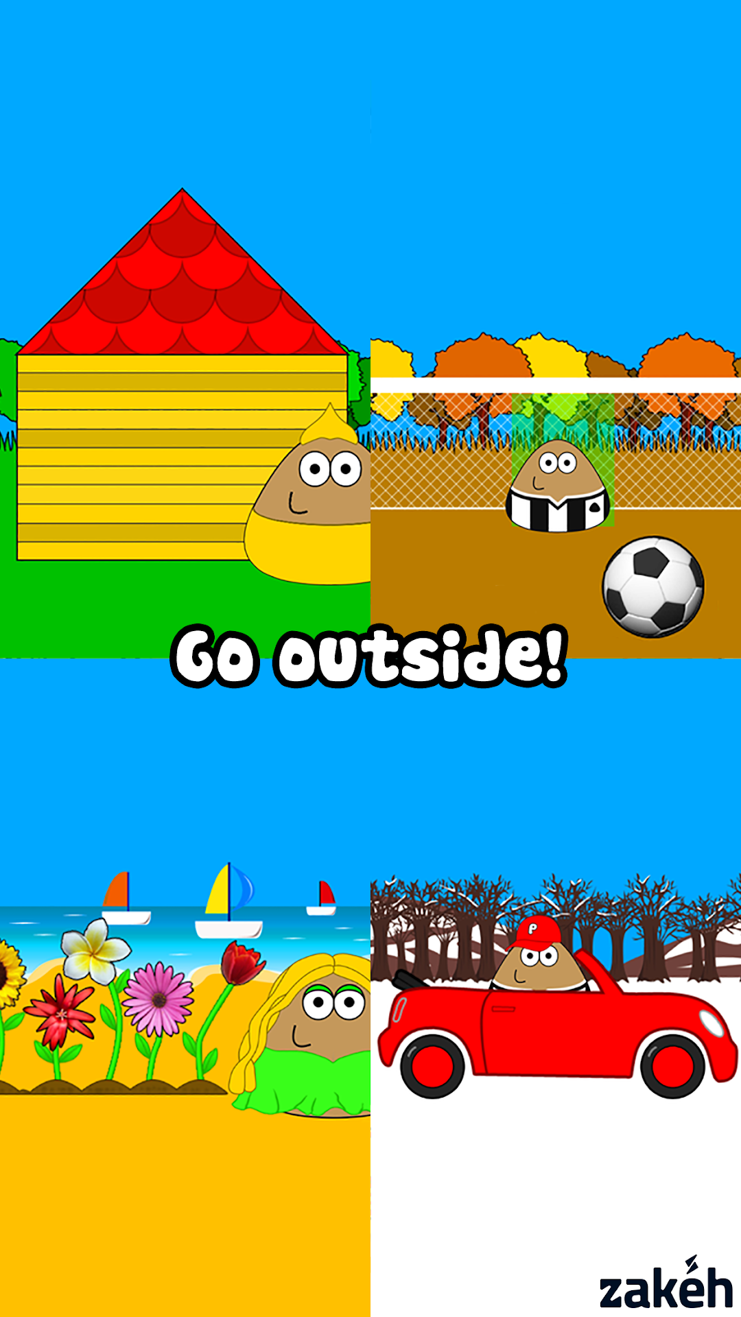 Pou mod apk screenshot 4