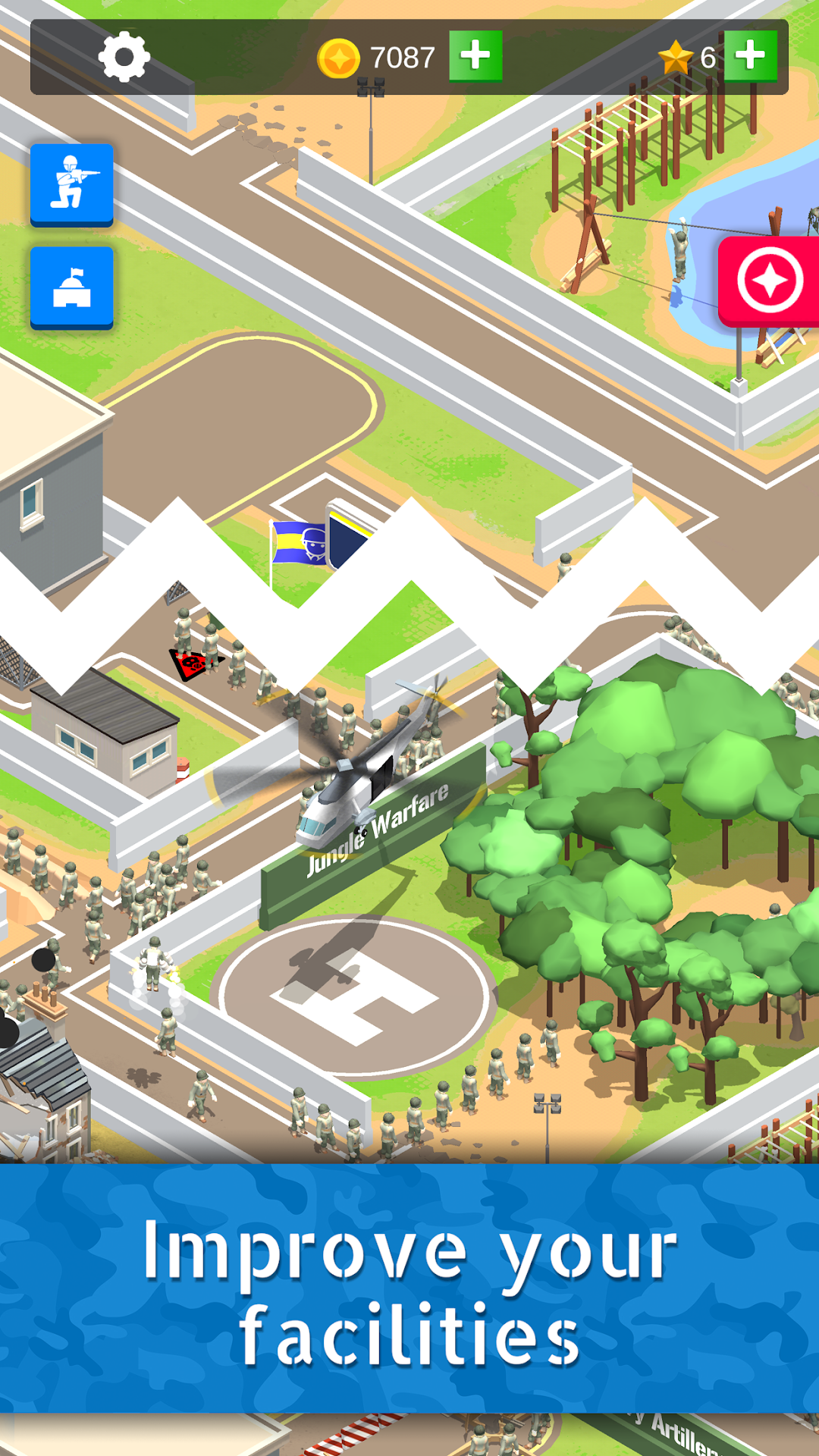 Idle Army Base: Tycoon Game mod apk screenshot 3