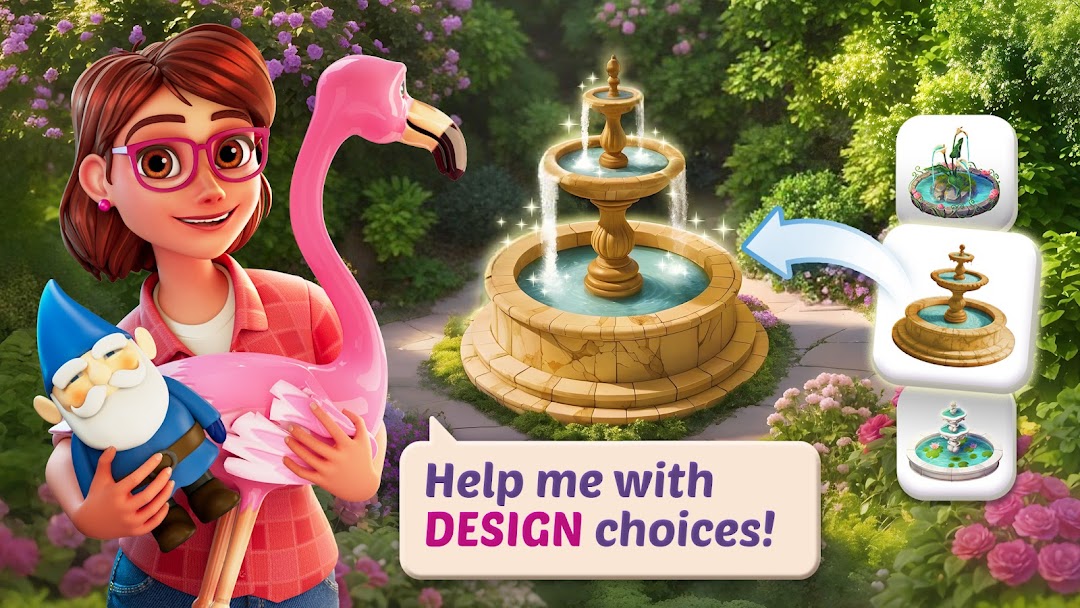 Lily’s Garden - Design & Relax mod apk screenshot 3