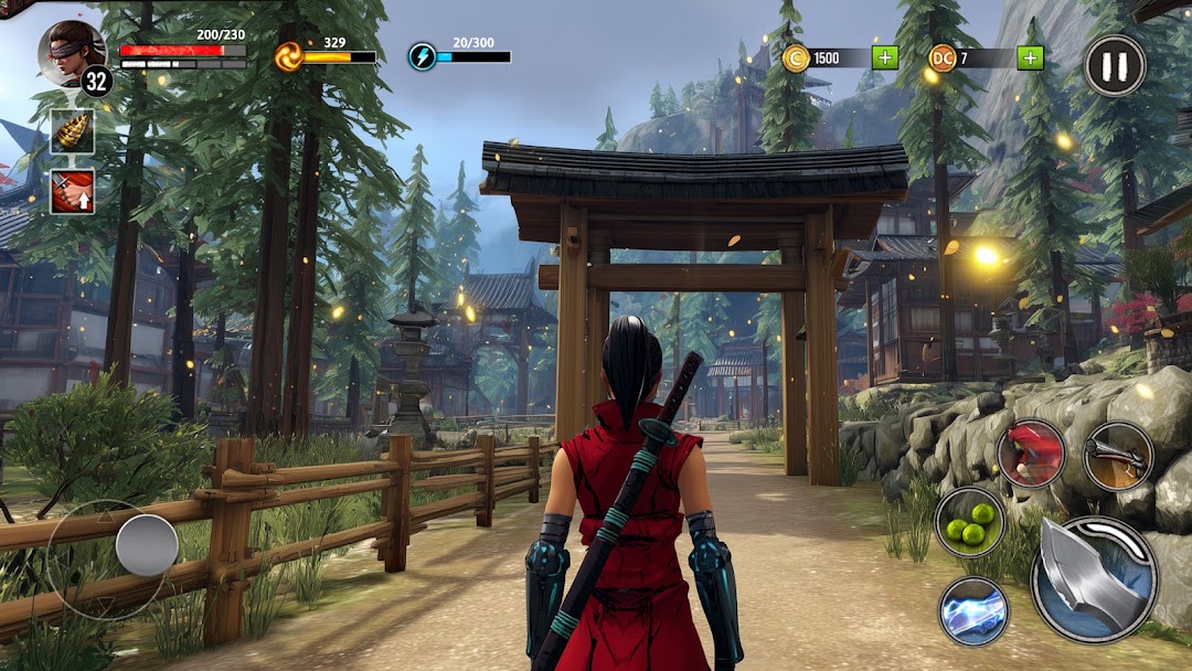 Ninja Ryuko: Shadow Ninja Game mod apk screenshot 3