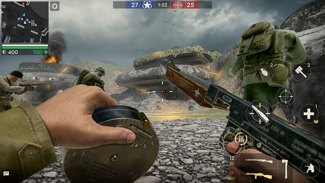 World War Heroes — WW2 PvP FPS mod apk screenshot 1