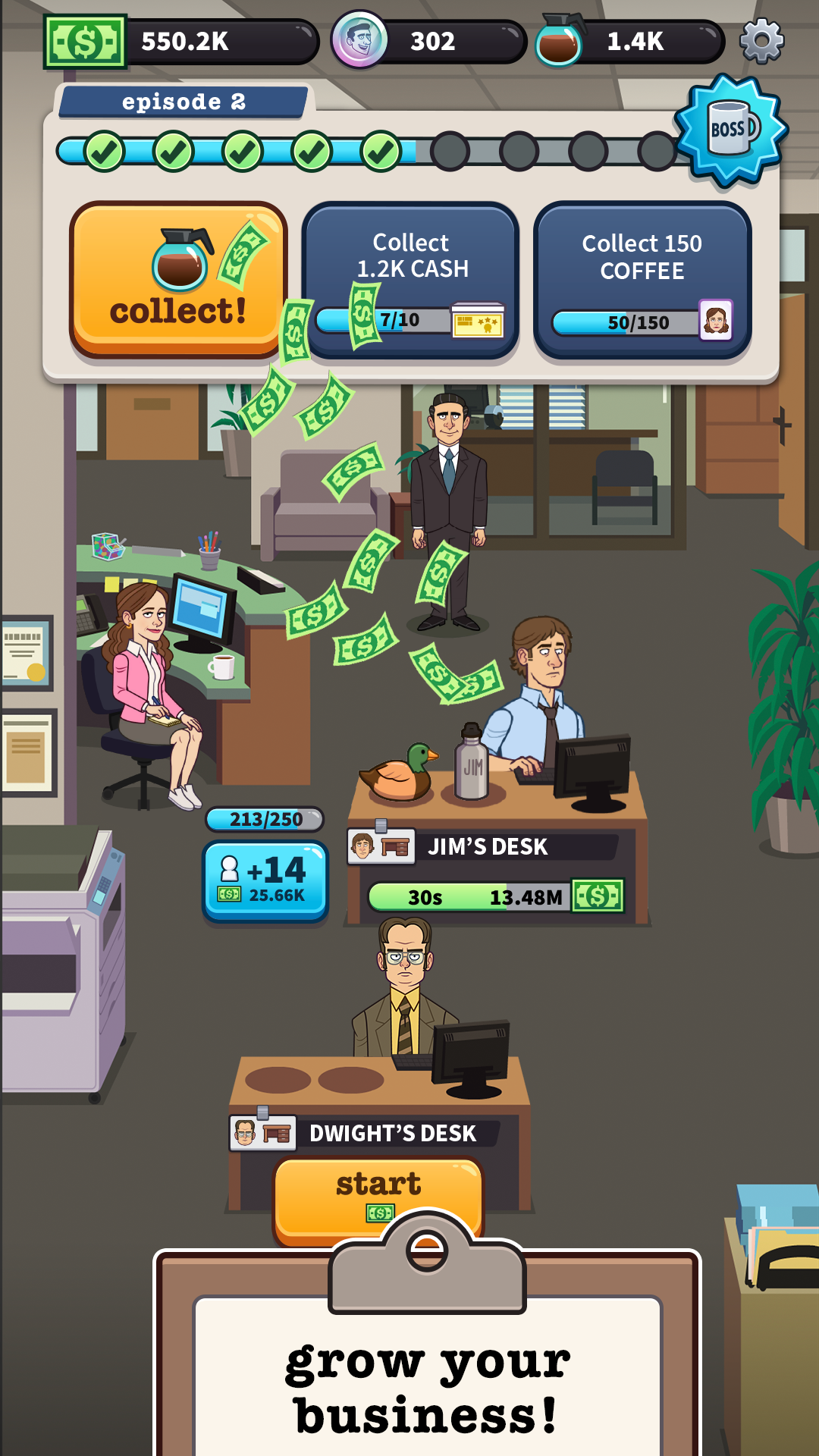 The Office: Somehow We Manage mod apk screenshot 1