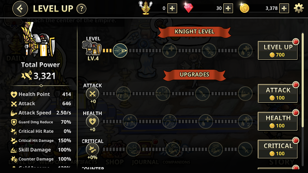 Counter Knights mod apk screenshot 5