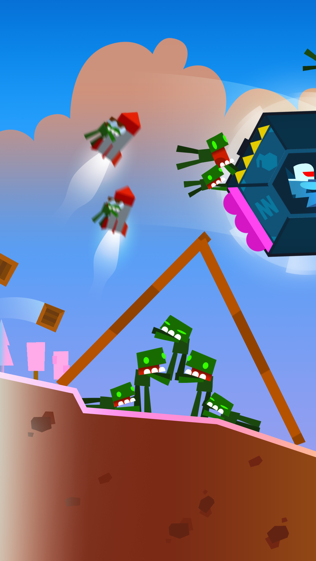 Downhill Smash mod apk screenshot 2