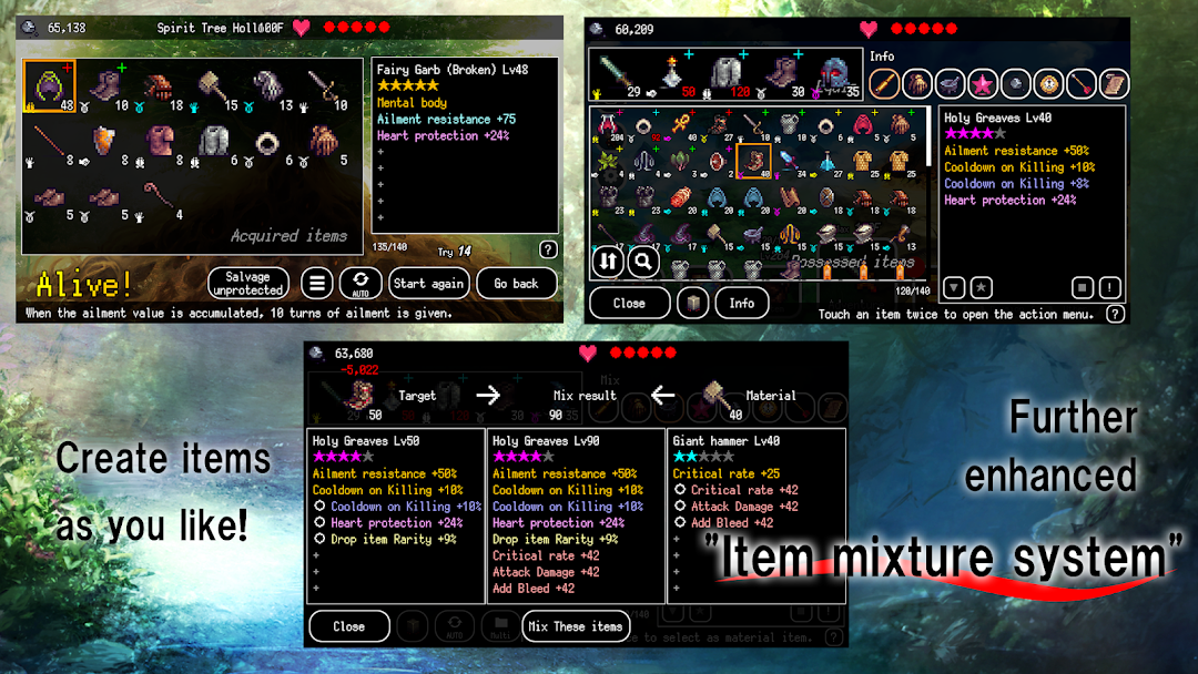 B100X - Auto Dungeon RPG mod apk screenshot 3
