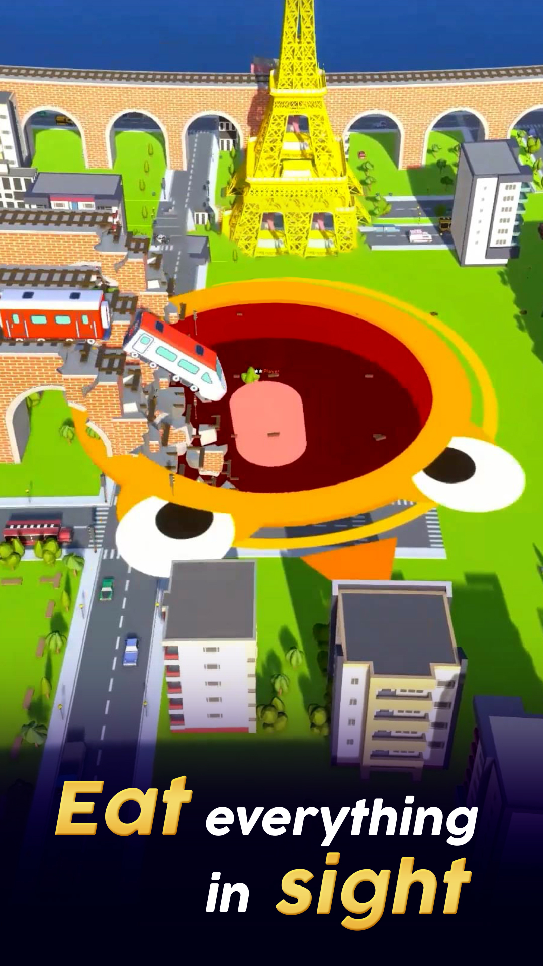 Hole.io mod apk screenshot 2