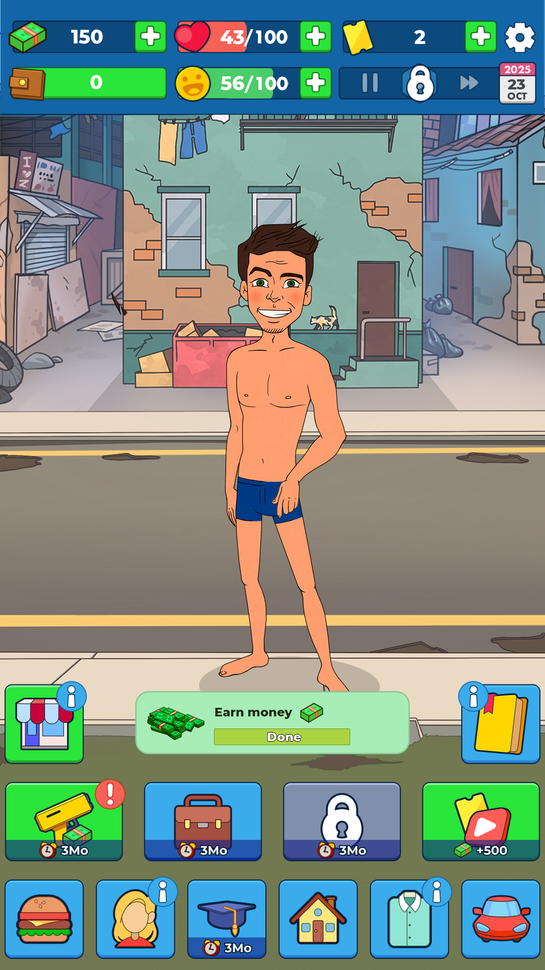 From Zero to Hero: Idle Life mod apk screenshot 2