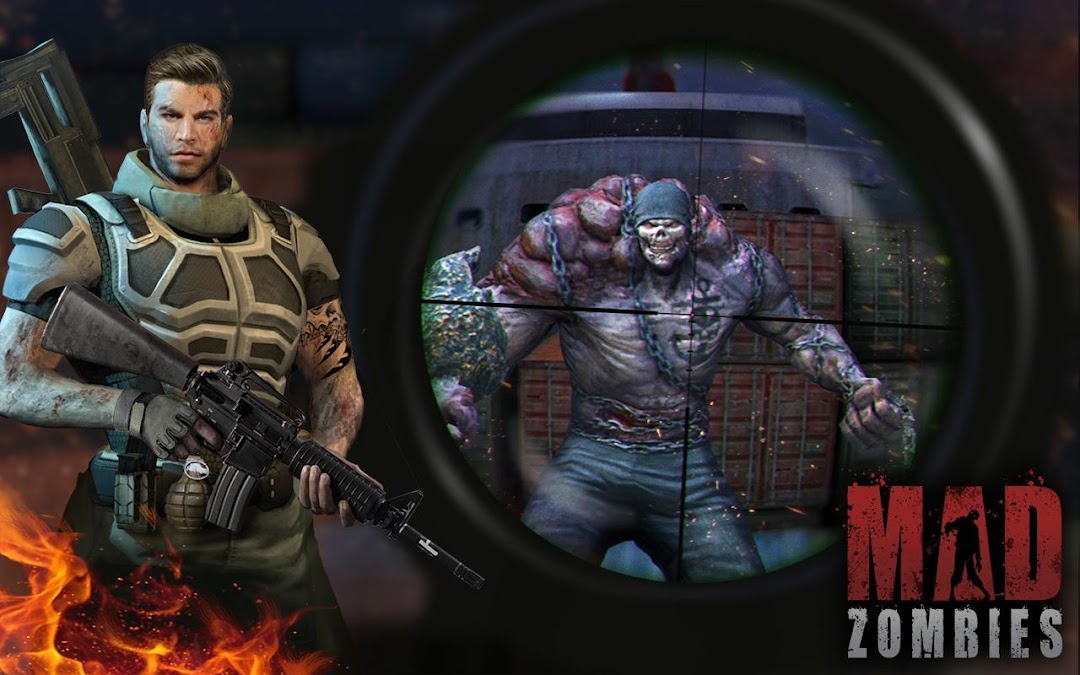 Mad Zombies: Offline Games mod apk screenshot 5