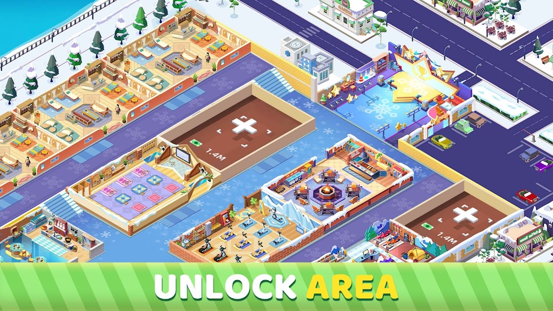 Fitness Club Tycoon mod apk screenshot 4