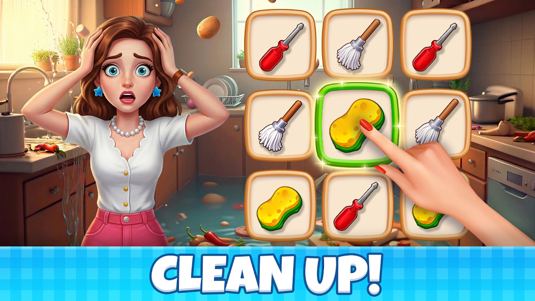 Manor Cafe - Match 3 Puzzle mod apk screenshot 1