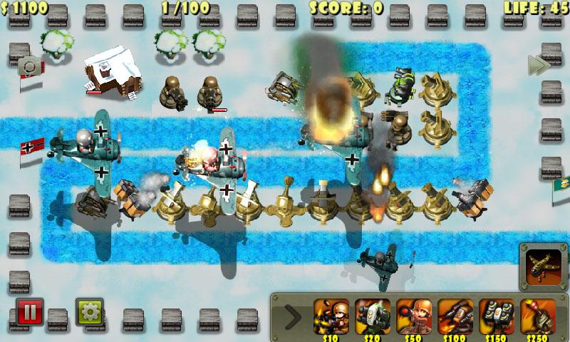 Little Commander - WWII TD mod apk screenshot 4