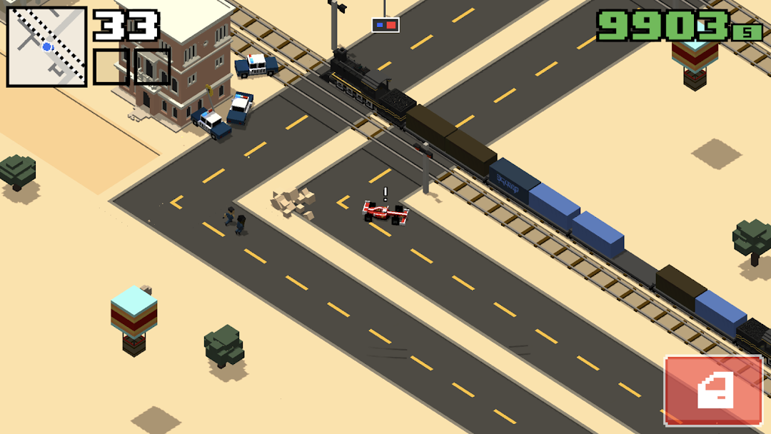 Smashy Road: Wanted 2 mod apk screenshot 5