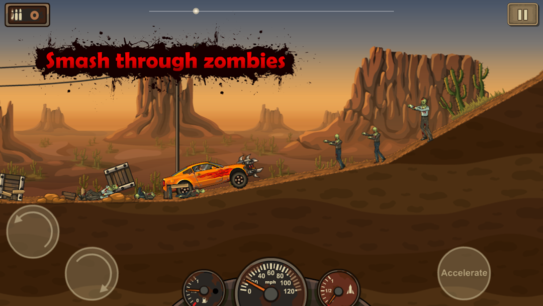 Earn to Die Lite mod apk screenshot 1