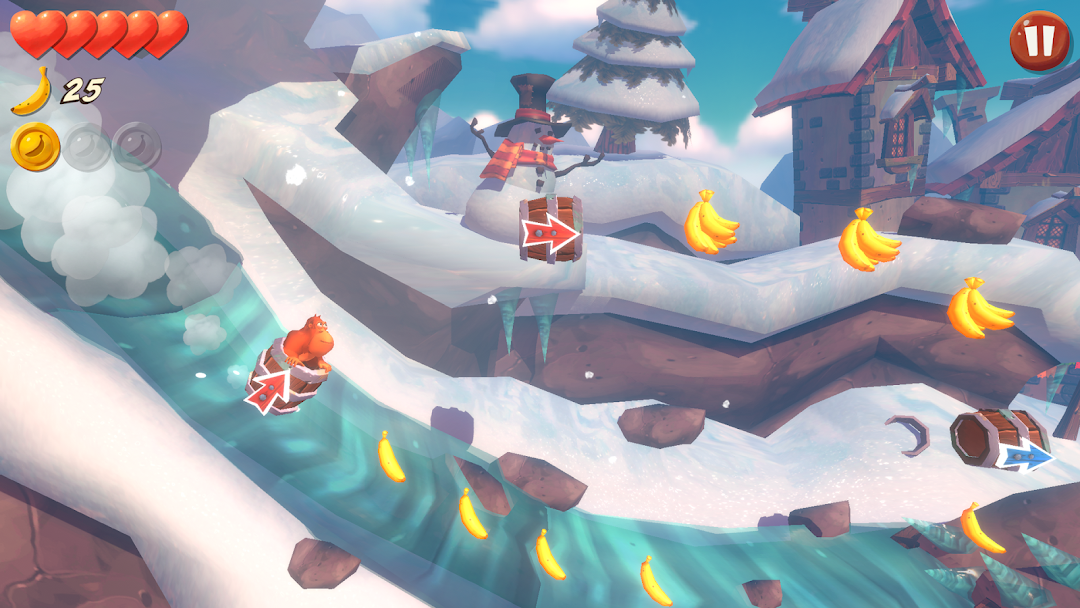 Banana Kong Blast mod apk screenshot 2