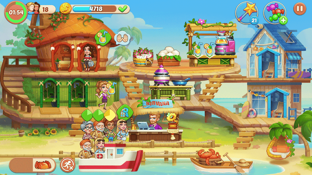 Hotel Fever Tycoon mod apk screenshot 3