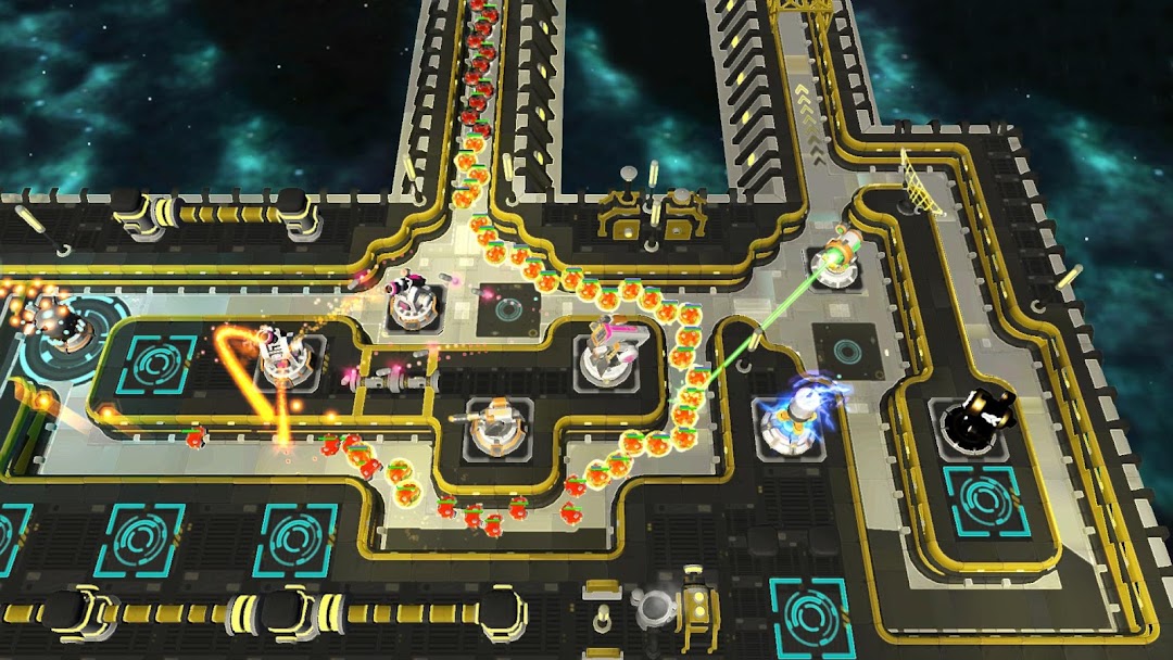 Sci-Fi Tower Defense Module TD mod apk screenshot 2