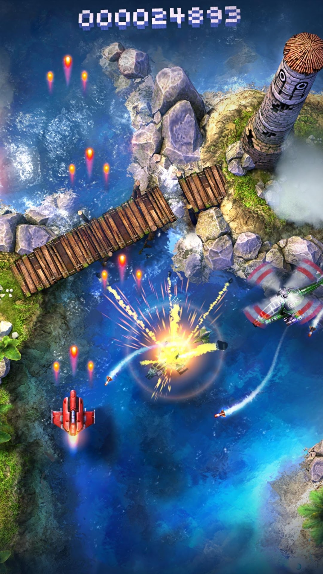Sky Force mod apk screenshot 1