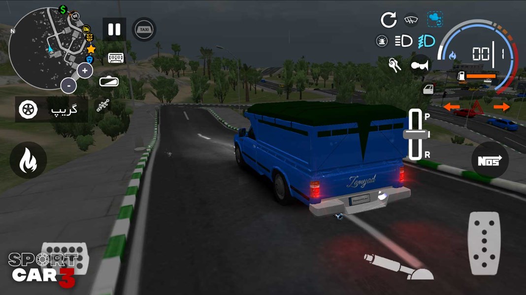 Sport car 3 : Taxi & Police - mod apk screenshot 2