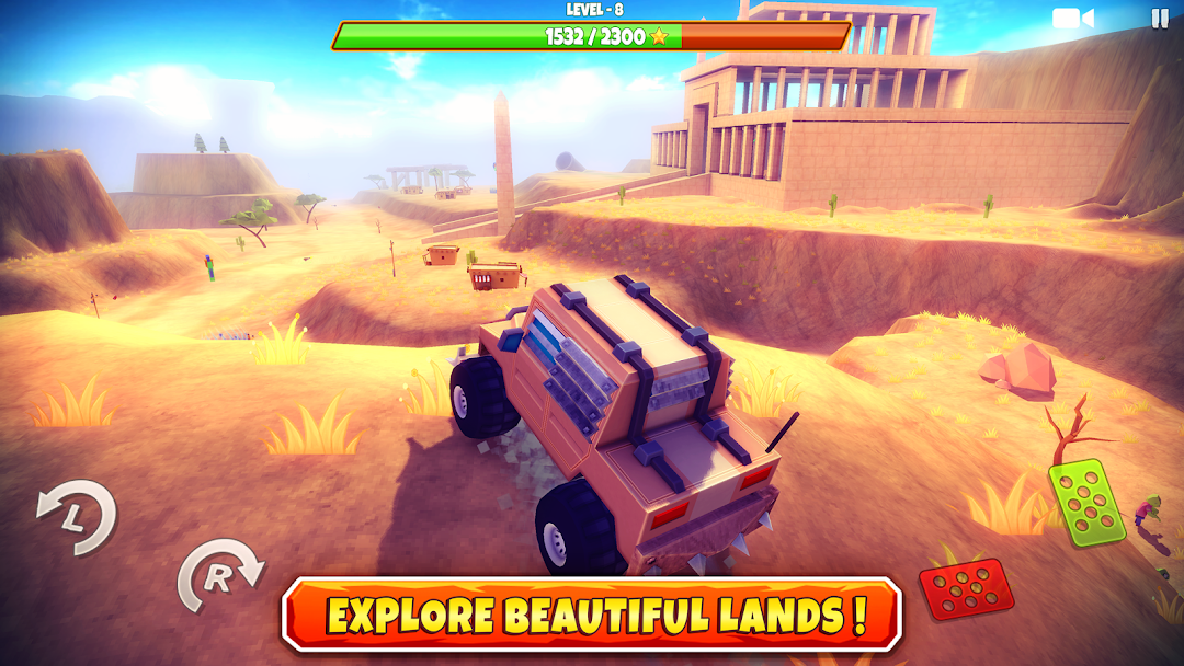 Zombie Offroad Safari mod apk screenshot 1