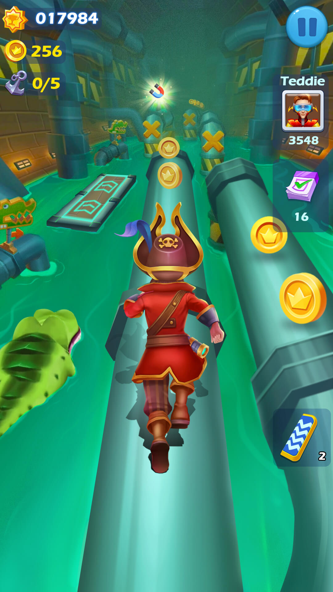 Subway Princess Runner mod apk screenshot 4