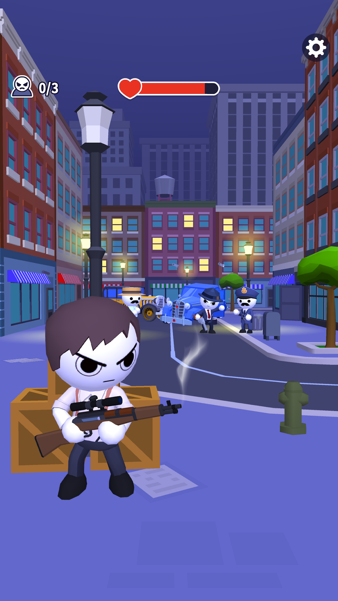 Mafia Sniper — Wars of Clans mod apk screenshot 2