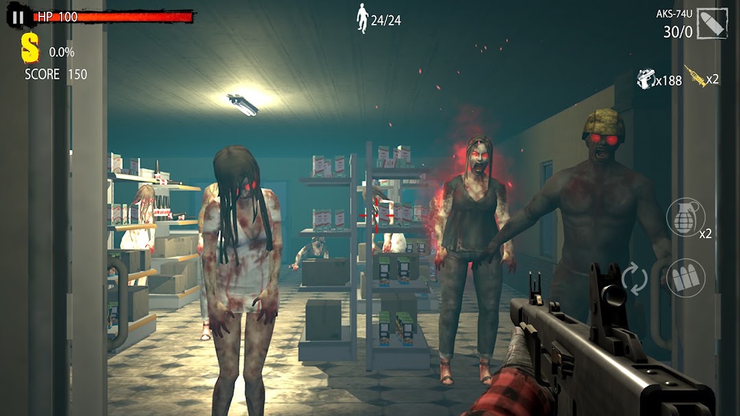 Zombie Hunter D-Day : 20Mil+ mod apk screenshot 3