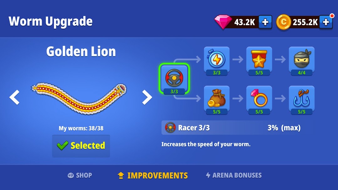 Worm Hunt mod apk screenshot 3