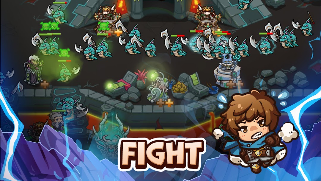 Crazy Defense Heroes - TD Game mod apk screenshot 3