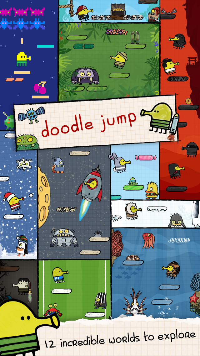 Doodle Jump mod apk screenshot 2