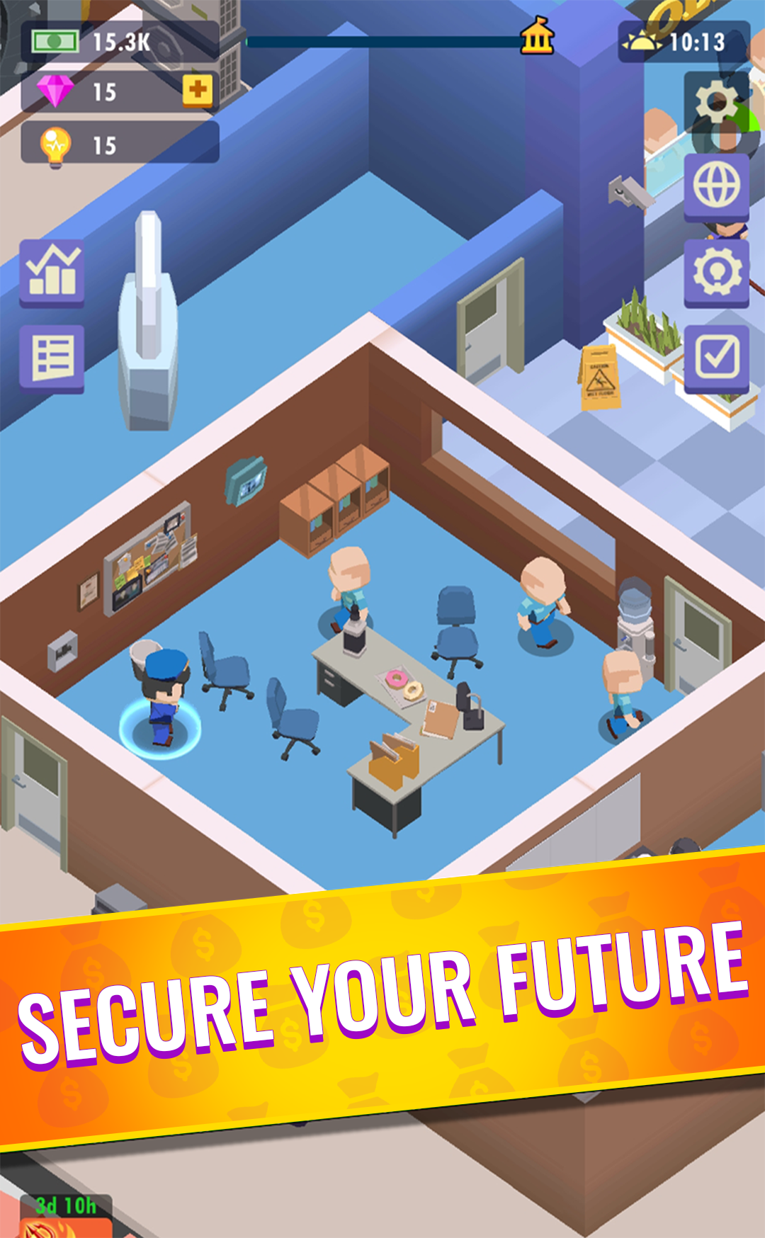 Idle Bank - Money Games mod apk screenshot 4