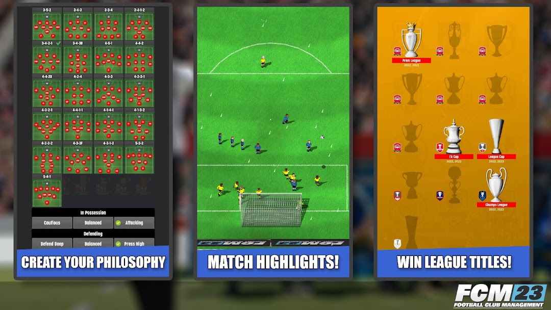 FCM23 Soccer Club Management mod apk screenshot 5