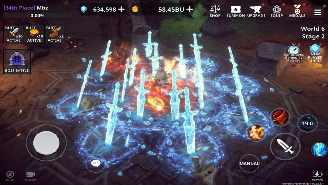 Dungeon Knight mod apk screenshot 2