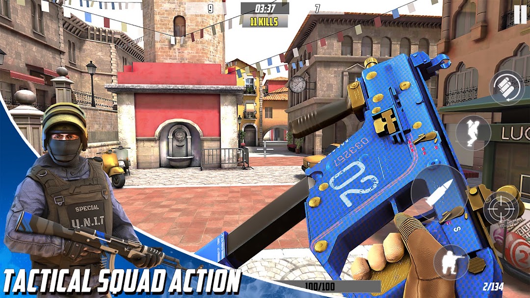 Hazmob: FPS Gun Shooting Games mod apk screenshot 1