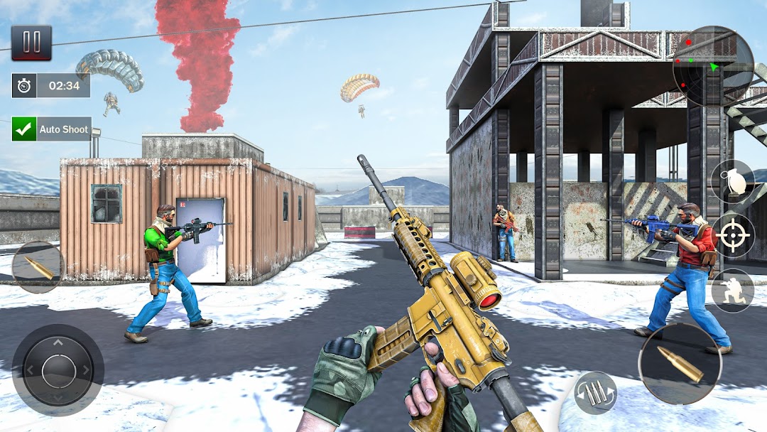 FPS Commando Shooting Games mod apk screenshot 3