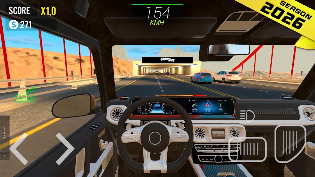 Racing in Car 2021 mod apk screenshot 2