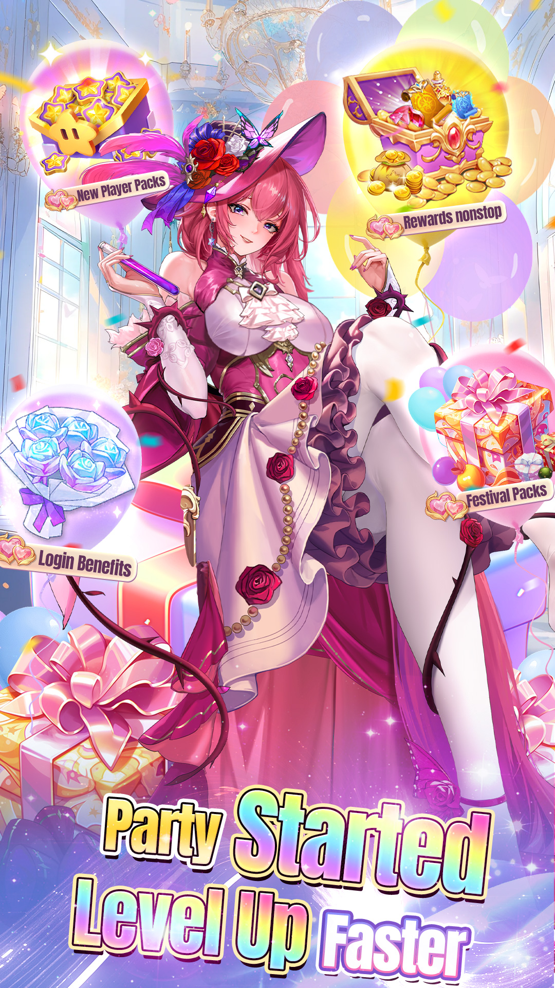 Idle Angels: Sweet Pulls Event mod apk screenshot 3