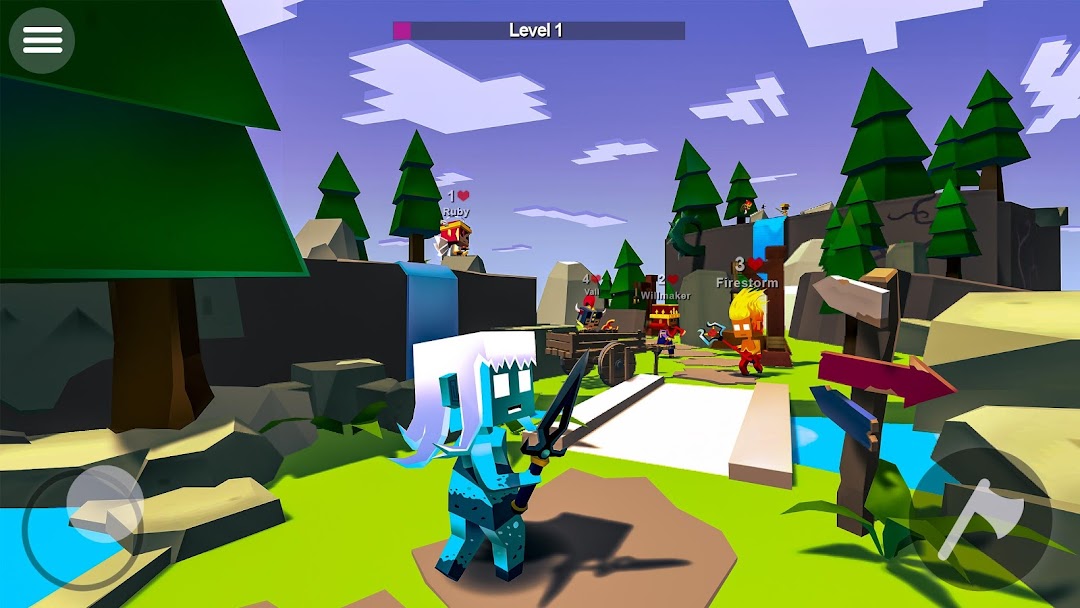 AXES.io mod apk screenshot 3