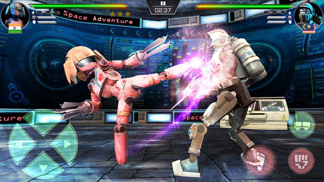 Clash Of Robots Fighting Game mod apk screenshot 4