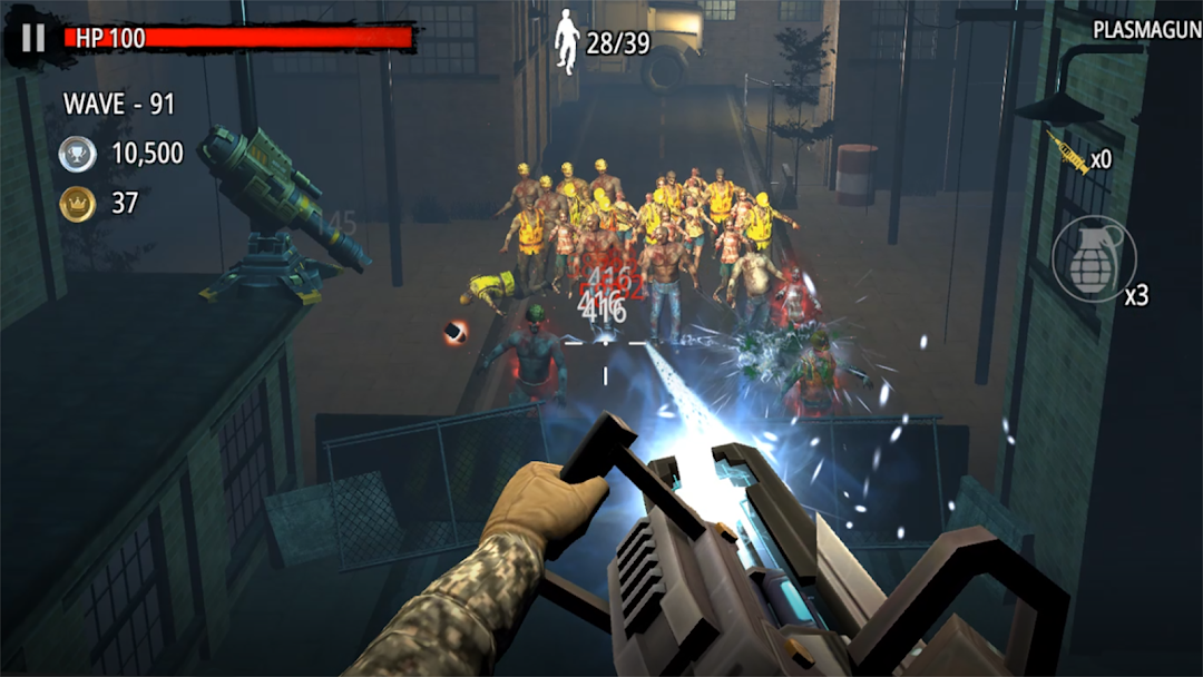Zombie Hunter D-Day : 20Mil+ mod apk screenshot 4