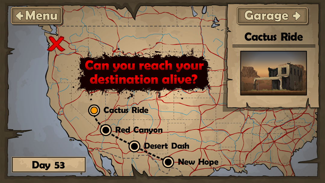 Earn to Die Lite mod apk screenshot 4
