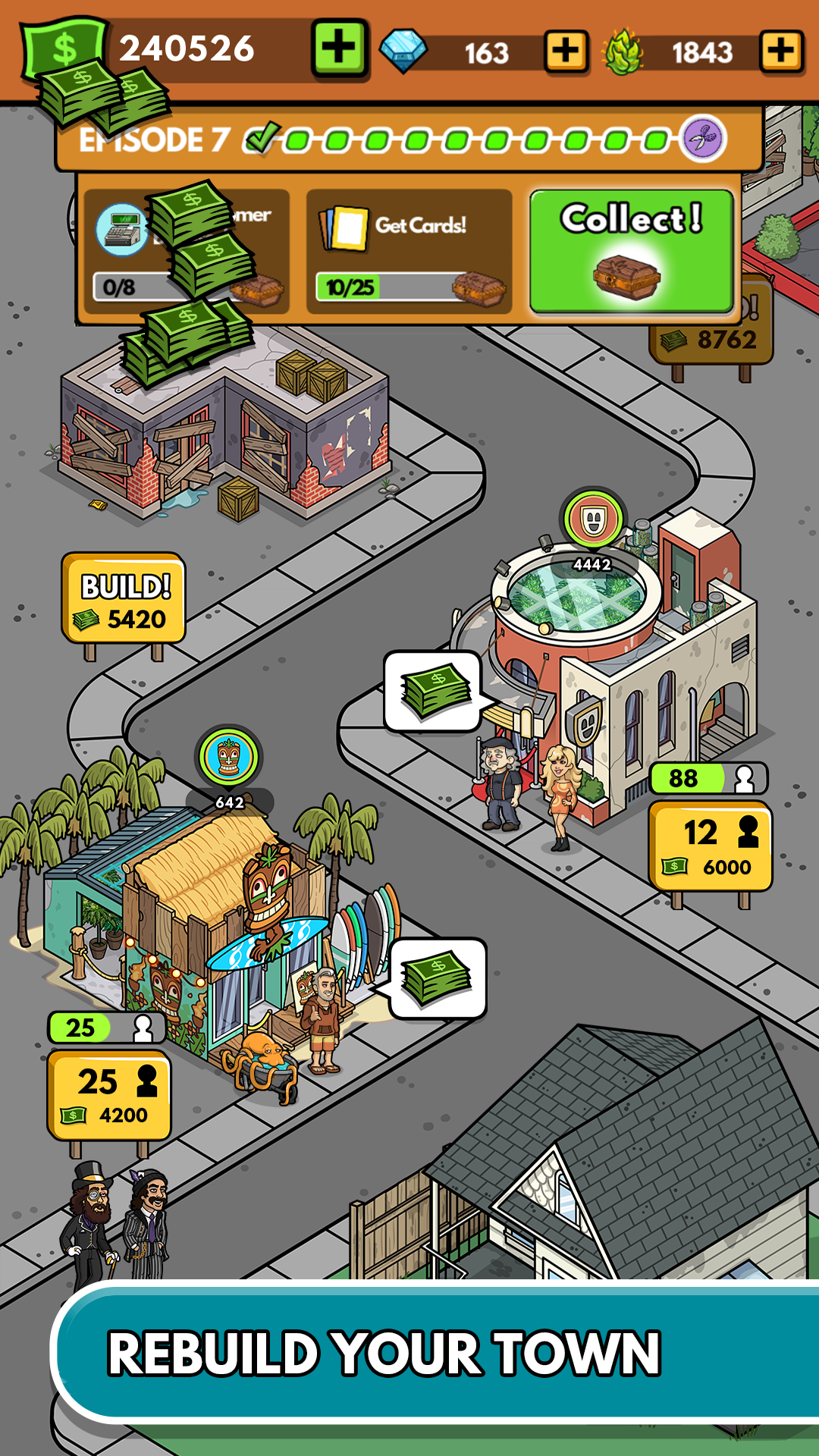 Cheech and Chong Bud Farm mod apk screenshot 1